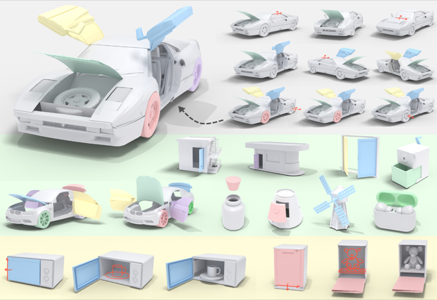 Sketch2Arti: Sketch-based Articulation Modeling of CAD Objects